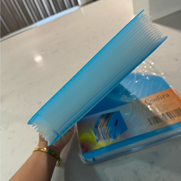 LAST PRICE🍒🤍QADIRA file folder 12 pockets accordion style ✨ - Picture 10 of 10